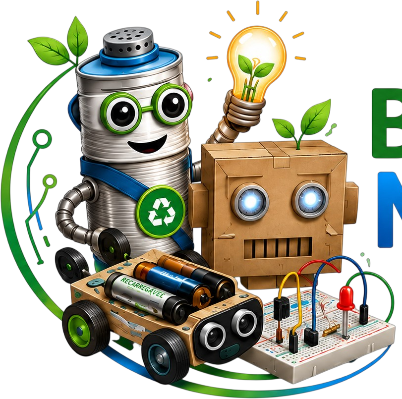 Robôs e protótipos sustentáveis da Bernardes Maker